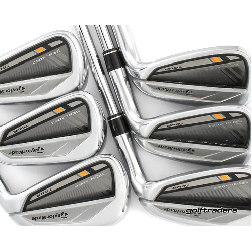 Taylormade RBladez Tour Irons 5-PW Steel Regular Flex New Grips M4606