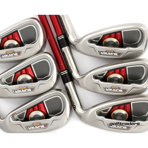 Taylormade Burner XD Irons 5-PW Graphite Regular Flex New Grips M4608