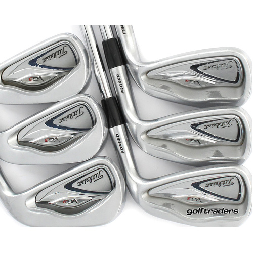 Titleist Forged VG3 Irons 5-PW Steel Regular Flex New Grips M4621