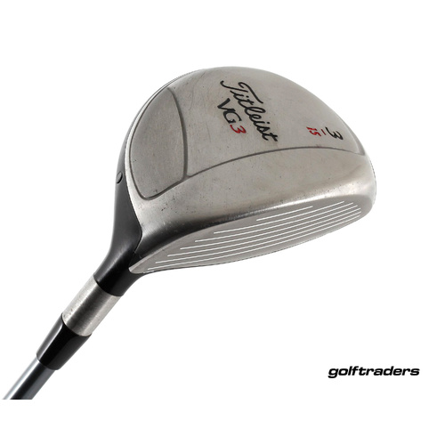 Titleist VG3 3 Fairway Wood 15º Graphite Stiff Regular Flex New Grip M4626