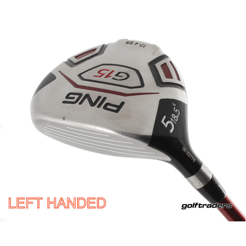 Ping G15 5 Fairway Wood 18.5º Graphite Soft Regular Flex Left Handed M4627