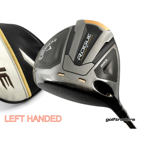 Callaway Rogue ST Max Driver 9º Graphite Regular Flex Cover Left Handed M4631