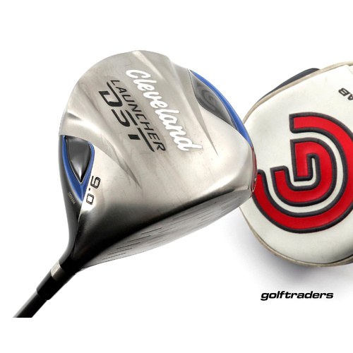 Cleveland Launcher DST Driver 9º Graphite Stiff Flex Cover New Grip M4632