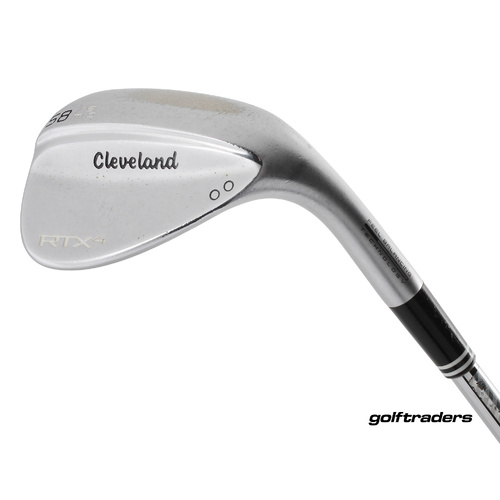 Cleveland RTX 4 Chrome Lob Wedge 58.09 Mid Steel Stiff Flex M4635