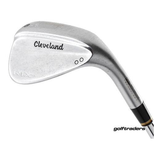 Cleveland RTX 4 Chrome Gap Wedge 48.08 Mid Steel Stiff Flex New Grip M4638