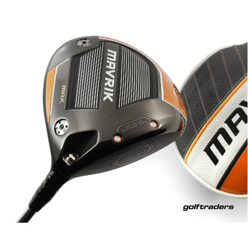 Callaway Mavrik Max Driver 10.5º Graphite Regular Flex Cover New Grip M4642