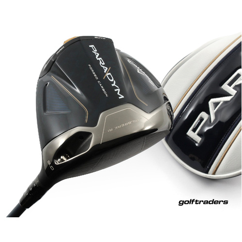 Callaway Paradym Driver 9º Graphite Stiff Flex Cover M4645