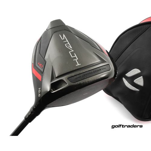 Taylormade Stealth HD Driver 10.5º Graphite Stiff Regular Flex Cover M4674
