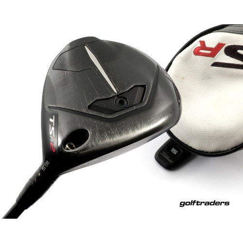 Titleist TSR2 3 Fairway Wood 16.5º Graphite Stiff Flex Cover New Grip M4754