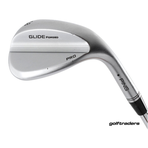 Ping Glide Pro Forged Black Dot Lob Wedge 58.10S Steel Stiff Flex M4774