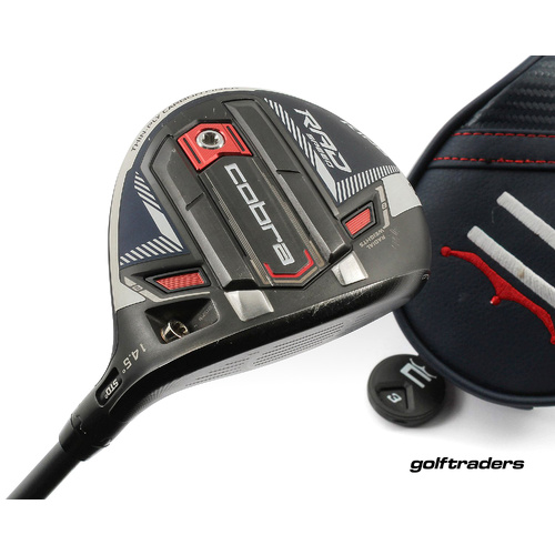 Cobra King Radspeed 3 Fairway Wood 14.5º Graphite Stiff Cover New Grip M4787