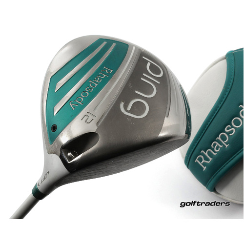 Ping Rhapsody Driver 12º Graphite Ladies Ultralight Flex Cover New Grip M4799