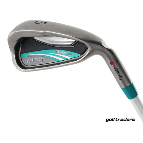 Ping Rhapsody Red Dot 5 Iron Graphite Ladies Flex New Grip M4803
