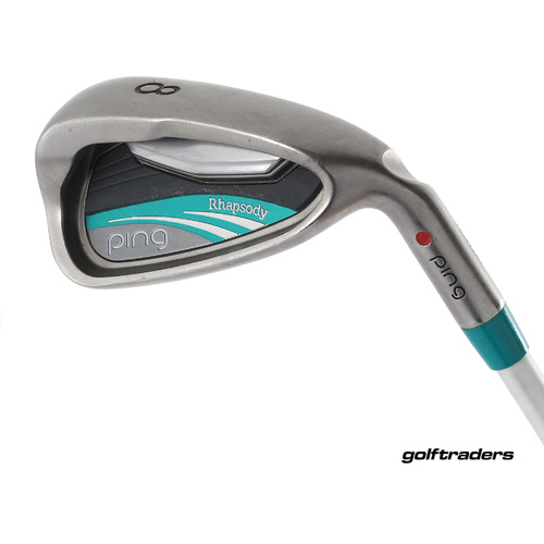 Ping Rhapsody Red Dot 8 Iron Graphite Ladies Flex New Grip M4805