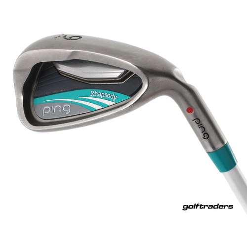 Ping Rhapsody Red Dot 9 Iron Graphite Ladies Flex New Grip M4806