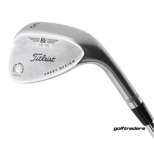Titleist Vokey Design SM4 Chrome Gap Wedge 50.08 Steel Wedge New Grip M4811
