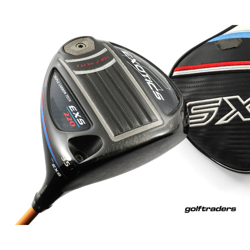 Tour Edge Exotics EXS 220 Driver 9.5º Graphite Tour Regular Flex Cover M4821