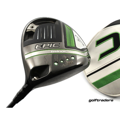 Callaway Epic Max Driver 10.5º Graphite Regular Flex Cover M4825