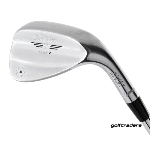 Titleist Vokey SM7 Chrome Gap Wedge 50.12F Steel X-Stiff Flex New Grip M4860
