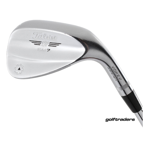 Titleist Vokey SM7 Chrome Gap Wedge 50.12F Steel Stiff Flex New Grip M4861