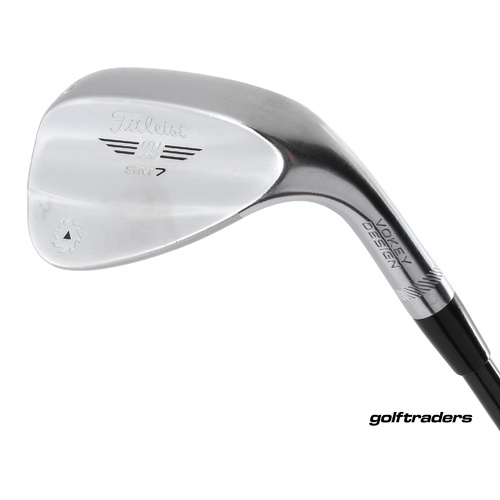 Titleist Vokey SM7 Chrome Gap Wedge 52.12F Graphite Stiff Flex New Grip M4864