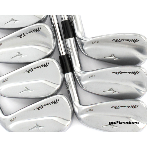 Mizuno Pro 225 Forged Chromoly Irons 5-PW, GW Steel Regular Flex M4870