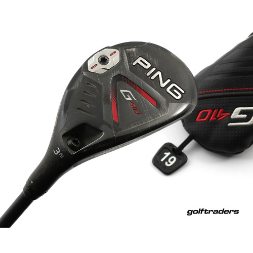 Ping G410 3 Hybrid 19º Graphite Regular Flex Cover New Grip M4884