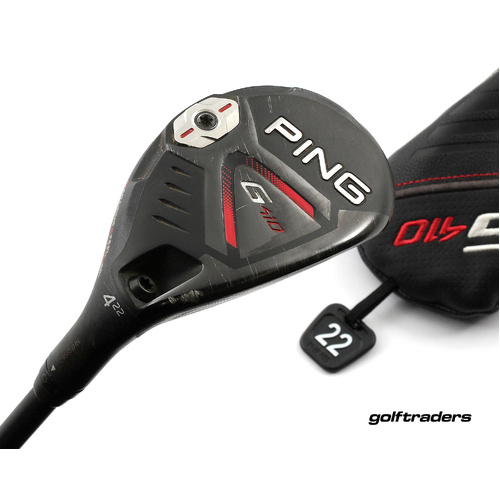 Ping G410 4 Hybrid 22º Graphite Regular Flex Cover New Grip M4885