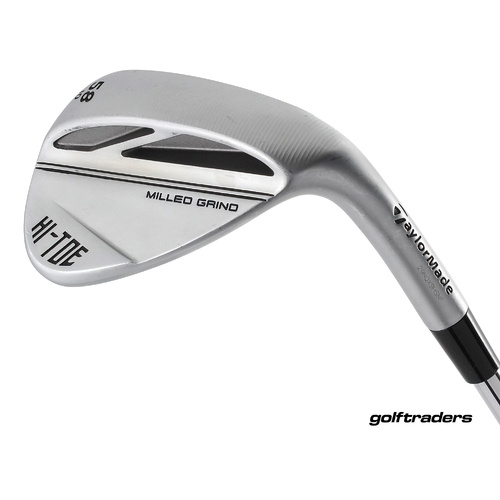 Taylormade Milled Grind Hi-Toe 3 Chrome Lob Wedge 58.10 Steel Stiff M4892