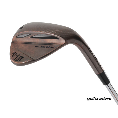 Taylormade Milled Grind Hi-Toe 3 Copper Lob Wedge 60.07 Steel Wedge M4897