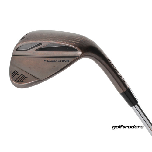 Taylormade Milled Grind Hi-Toe 3 Copper Lob Wedge 58.13 Steel Stiff M4898