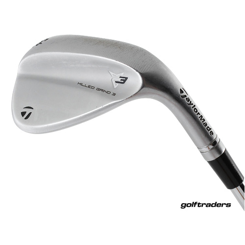 Taylormade Milled Grind 3 Chrome Sand Wedge 56.12SB Steel Stiff Flex M4901