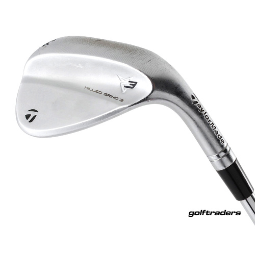 Taylormade Milled Grind 3 Chrome Sand Wedge 56.12 SB Steel Stiff Flex M4902