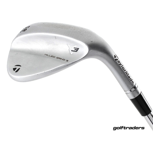Taylormade Milled Grind 3 Chrome Lob Wedge 58.08 LB Steel Stiff Flex M4903