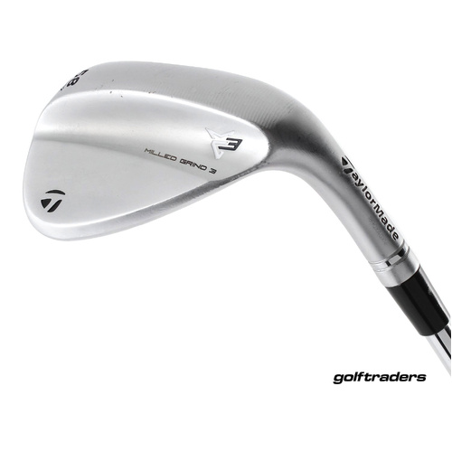 Taylormade Milled Grind 3 Chrome Lob Wedge 58.12 HB Steel Stiff Flex M4905