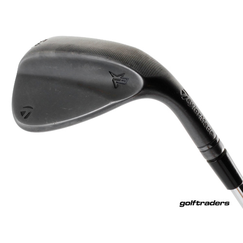 Taylormade Milled Grind 3 Raw Black Sand Wedge 56.12 SB Steel Stiff M4909