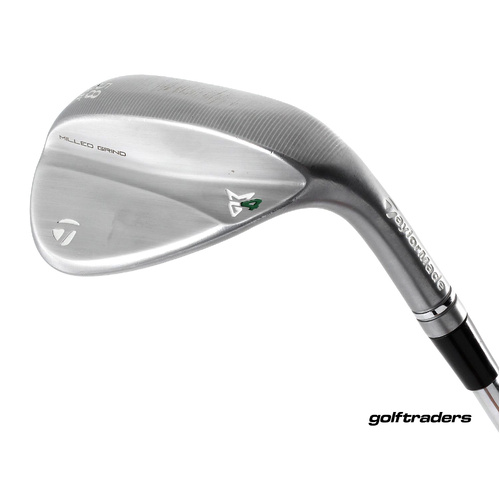 Taylormade Milled Grind 4 Chrome Lob Wedge 58.11 SB Steel Stiff Flex M4911