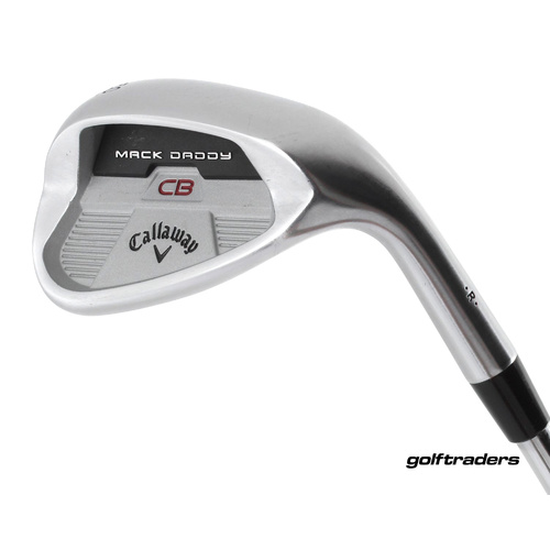 Callaway Mack Daddy CB Gap Wedge 50.12 Steel Stiff Flex New Grip M4920