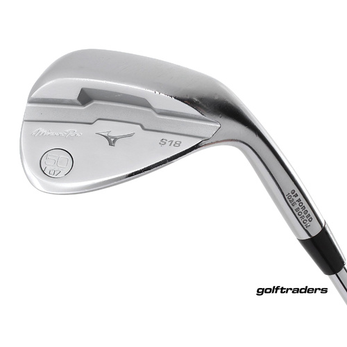Mizuno Pro S18 Forged Chrome Gap Wedge 50.07 Steel Wedge Flex New Grip M4925