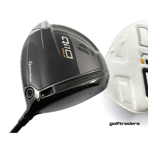 Taylormade Qi10 Max Driver 9º Graphite Stiff Flex Cover M4933