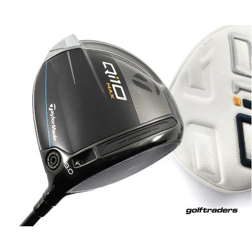 Taylormade Qi10 Max Driver 9º Graphite Stiff Flex Cover M4934