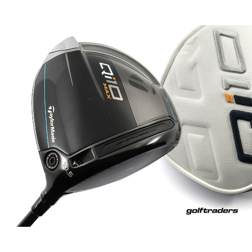 Taylormade Qi10 Max Driver 10.5º Graphite Regular Flex Cover New Grip M4936
