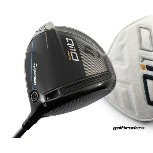 Taylormade Qi10 Max Driver 10.5º Graphite Regular Flex Cover New Grip M4941