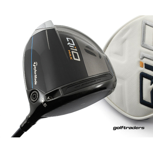 Taylormade Qi10 Max Driver 10.5º Graphite Stiff Flex Cover M4952