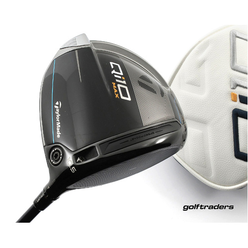 Taylormade Qi10 Max Driver 10.5º Graphite Stiff Flex Cover M4958