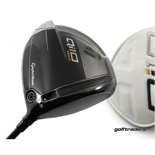 Taylormade Qi10 Max Driver 10.5º Graphite Regular Flex Cover New Grip M4959