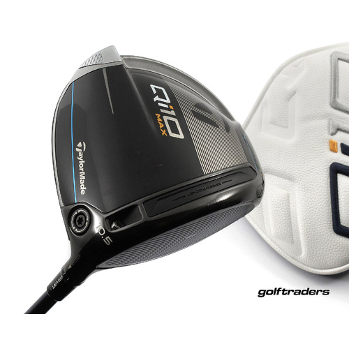 Taylormade Qi10 Max Driver 10.5º Graphite Stiff Flex Cover M4975