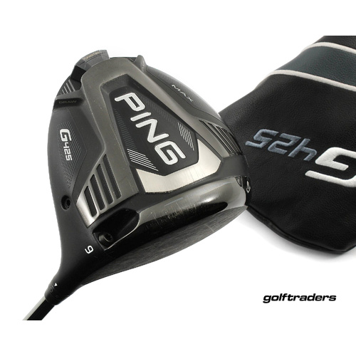 Ping G425 Max Driver 9º Graphite Stiff Flex Cover New Grip M4979