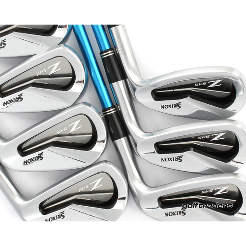 Srixon Z545 Forged Irons 5-PW, GW Graphite Stiff Flex New Grips M5024