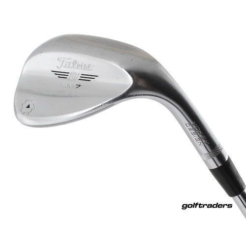 Titleist SM7 Tour Chrome Lob Wedge 60.10S Steel Wedge Flex New Grip M5027